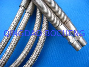 China Tubo de plata del Teflon de PTFE, alambre de acero inoxidable envuelto tubo del Teflon de PTFE proveedor