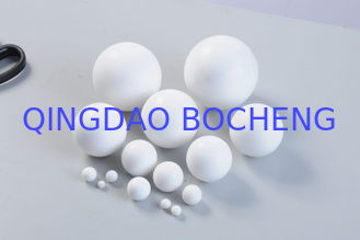China Las bolas anticorrosión del politetrafluoetileno/el material blanco de PTFE para sellar parte proveedor